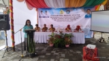 Kunjungi Samosir, TP. PKK Provsu Lakukan Evaluasi di Desa Lumban Suhisuhi Toruan Sebagai Desa Binaan UP2K PKK.