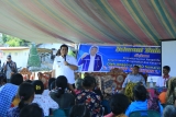 GELAR PASAR MURAH, BUPATI SAMOSIR APRESIASI ANGGOTA DPRD SUMUT TANGKAS MANIMPAN L. TOBING