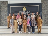 BKPSDM Samosir Menerima Kunjungan Tim SetKab RI