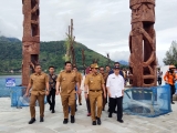 Pj. Gubernur Sumut Tinjau Kesiapan Venue Aquabike Jetski World Championship 2023 di Waterfront City Pangururan