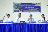 Pemkab Samosir Sosialisasikan Pembentukan Kelompok Tani Peduli Api.