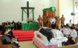 Pj. Sekda Hadiri Prosesi Pemakaman Alm. Pdt. DR (HC) WTP Simarmata, MA