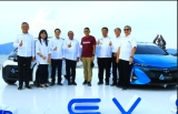 Launching Toyota EV Smart Mobility Lake Toba, Bupati Samosir Siap Mendukung Para Investasi Guna Membantu Pengembangan Wisata dan Peningkatan Ekonomi Masyarakat