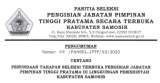PENGUMUMAN PENUNDAAN TAHAPAN SELEKSI TERBUKA PENGISIAN JABATAN TINGGI PRATAMA DI LINGKUNGAN PEMERINTAH KABUPATEN SAMOSIR