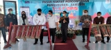 Bupati Samosir Launching Pembayaran Digital Berbasis QRIS di Pasar Tradisional Pangururan