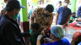 Launching Vaksinasi Anak Usia 6 s.d 11 Tahun Tingkat Kab. Samosir, Bupati Samosir Sampaikan Kepada Orang Tua Agar Tidak Takut dan Ragu Karena Vaksin ini Sudah Teruji