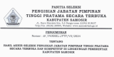 PENGUMUMAN HASIL AKHIR PADA SELEKSI PENGISIAN JABATAN TINGGI PRATAMA DI LINGKUNGAN PEMKAB. SAMOSIR