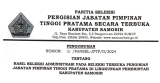 HASIL SELEKSI ADMINISTRASI PADA SELEKSI PENGISIAN JABATAN TINGGI PRATAMA DI LINGKUNGAN PEMKAB. SAMOSIR